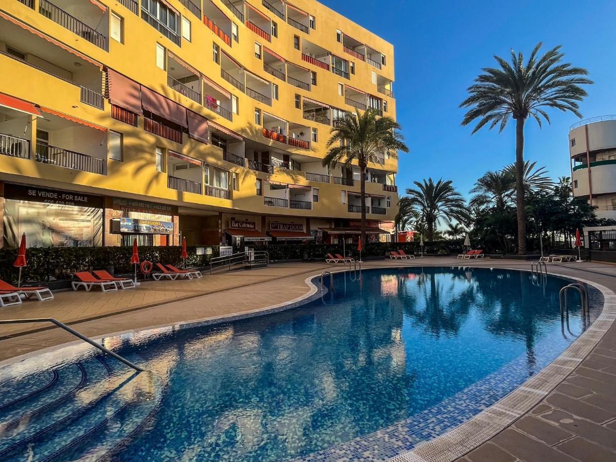 Ferienwohnung Luxory Dreamy Sunset, Seafront, Direct Access To The Promenade,Wifi,Pool,Free Parking Los Cristianos  Exterior foto