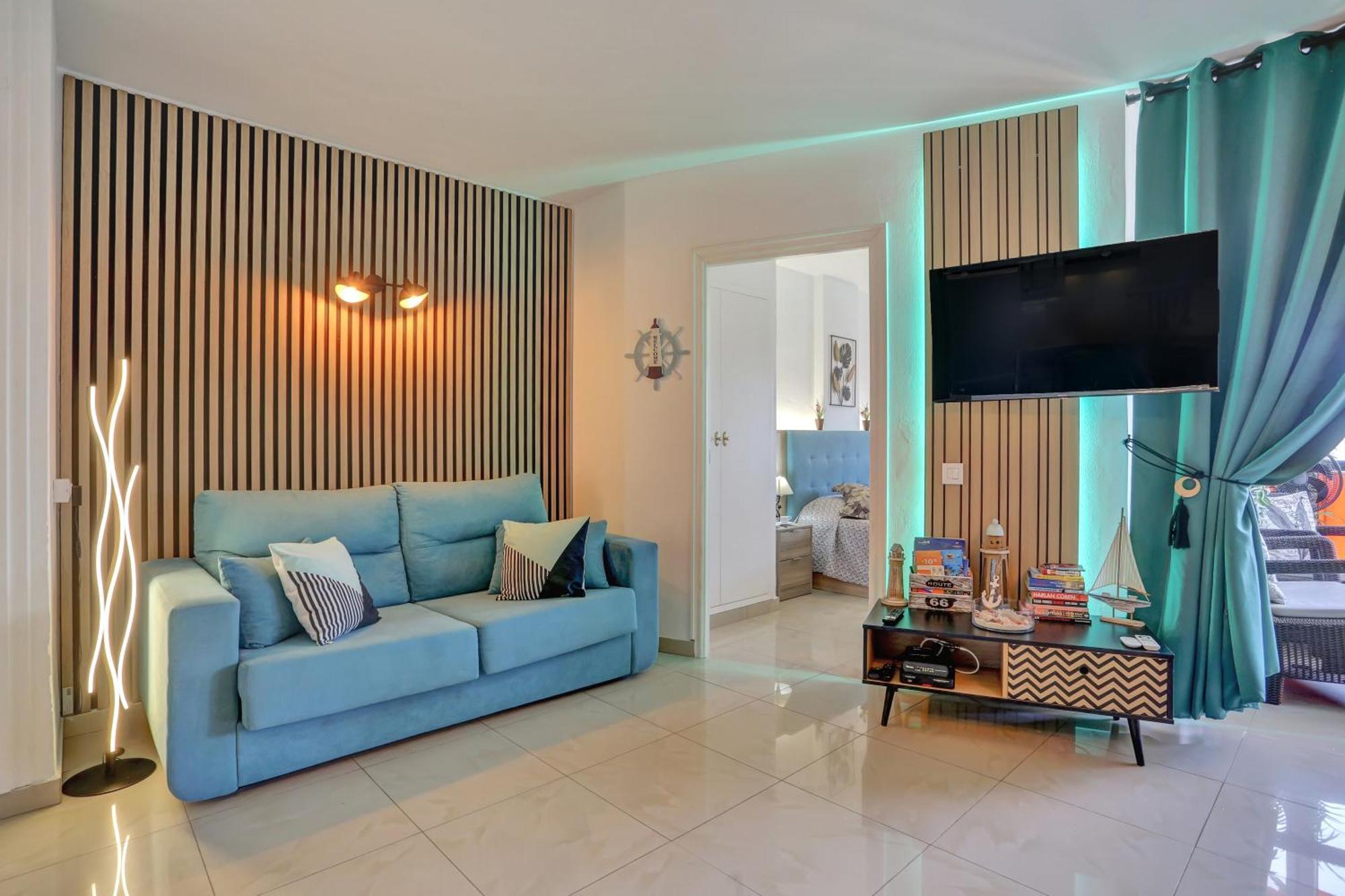 Ferienwohnung Luxory Dreamy Sunset, Seafront, Direct Access To The Promenade,Wifi,Pool,Free Parking Los Cristianos  Exterior foto